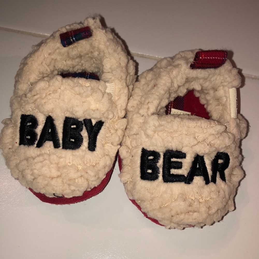 Baby slippers for Christmas